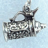 Zinc Alloy Charm/Pendants, Nickel-free & Lead-free, A Grade 20x13mm, Sold by PC