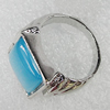 Alloy Rings, Square 16mm, Sold by PC