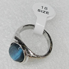 Alloy Rings, Oval 14x10mm, Sold by PC