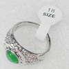 Alloy Rings, Round 7mm, Sold by PC