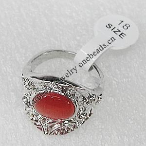 Alloy Rings, Round 11mm, Sold by PC