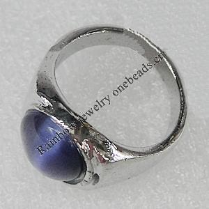 Alloy Rings, Oval 14x10mm, Sold by PC