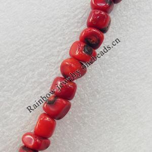 Corals Beads, Chips, 7-10mm, Hole:Approx 1mm, Sold by KG