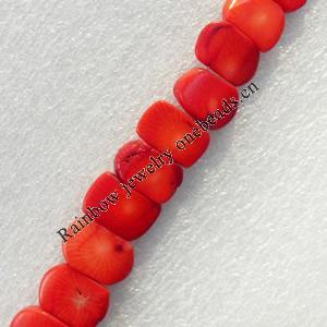 Corals Beads, Chips, 16x10-15x12mm, Hole:Approx 1mm, Sold by KG