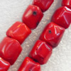 Corals Beads, Nugget, 12x10-12x13mm, Hole:Approx 1mm, Sold by KG