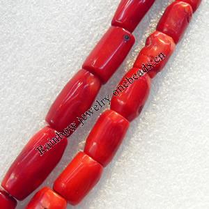 Corals Beads, 10x22-10x13mm, Hole:Approx 1mm, Sold by KG