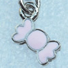 Zinc Alloy Enamel Pendant, Nickel-free & Lead-free, A Grade Knot 22x16mm, Sold by PC  