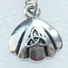 Zinc Alloy Charm/Pendants, Nickel-free & Lead-free, A Grade 15x13mm, Sold by PC