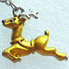 Zinc Alloy Enamel Pendant, Nickel-free & Lead-free, A Grade Deer 26x20mm, Sold by PC  