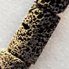 Natural Lava Beads, Tube, 17x26mm, Hole:1mm, Sold by KG