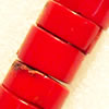 Corals Beads, Coin, 12x7-12x9mm, Hole:Approx 1mm, Sold by KG