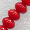 Corals Beads, 6x4mm, Hole:Approx 1mm, Sold per 16-inch Strand