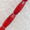 Corals Beads, Oval, 3x9mm, Hole:Approx 1mm, Sold per 16-inch Strand