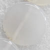 Agate Beads, Flat Round, 26mm, Hole:Approx 1mm, Sold per 16-inch Strand