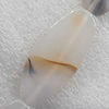 Agate Beads, 25x50mm, Hole:Approx 1mm, Sold per 16-inch Strand