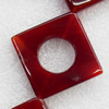 Agate Beads, Diamond, 52x20mm, Hole:Approx 1mm, Sold by PC