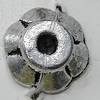 Bead Caps Zinc Alloy Jewelry Findings Lead-free, 10mm Hole:2mm, Sold by Bag