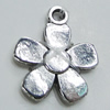 Pendant Zinc Alloy Jewelry Findings Lead-free, Hand 14x16mm Hole:2mm, Sold by Bag