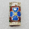 Cloisonne Beads, Column 20x9mm Hole:1.5mm, Sold by PC