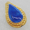 Cloisonne Beads, Teardrop 18x12mm Hole:1mm, Sold by PC