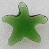 Glass Crystal Pendants, Star 30mm Hole About:2mm, Sold by PC