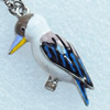 Zinc Alloy Enamel Pendant, Nickel-free & Lead-free, A Grade Animal 34x15mm, Sold by PC  