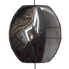 Electroplate Glass Beads, 27x28mm, Hole:1mm, Sold per 16-inch Strand
