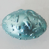 Crapy Exterior Acrylic Beads, Oval 14x9mm Hole:about 1.5mm, Sold by Bag