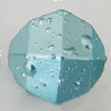 Crapy Exterior Acrylic Beads, 11x11mm Hole:about 2mm, Sold by Bag