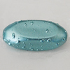 Crapy Exterior Acrylic Beads, Flat Oval 20x8mm Hole:about 2mm, Sold by Bag