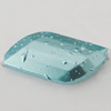 Crapy Exterior Acrylic Beads, Faceted Parallelogram 23x14mm Hole:about 2mm, Sold by Bag