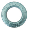 Crapy Exterior Acrylic Beads, Donut O:34mm I:20mm Hole:about 2mm, Sold by Bag
