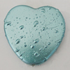 Crapy Exterior Acrylic Beads, Heart 29x29mm Hole:about 2mm, Sold by Bag