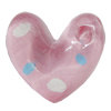 Resin Cabochons, No Hole Headwear & Costume Accessory, Heart 12x10mm, Sold by Bag