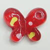 Resin Cabochons, No Hole Headwear & Costume Accessory, Butterfly 12x9mm, Sold by Bag