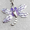 Zinc Alloy Enamel Pendant, Nickel-free & Lead-free, A Grade Animal 23x22mm, Sold by PC  