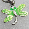 Zinc Alloy Enamel Pendant, Nickel-free & Lead-free, A Grade Animal 18x21mm, Sold by PC  