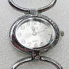 Metal Alloy Fashionable Watch, Watch:about 31x29mm, Sold by PC
