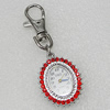 Metal Alloy Fashionable Waist Watch, Watch:about 35x27mm, Sold by PC