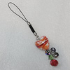 Mobile Decoration, Length About:4.7-inch, Bead Size:21mm, Sold by Group