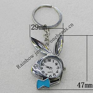 Metal Alloy Fashionable Waist Watch, Watch:about 47x29mm, Sold by PC