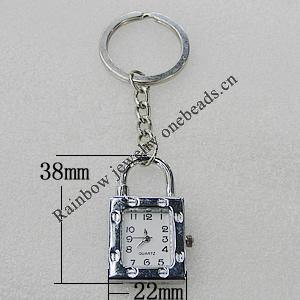 Metal Alloy Fashionable Waist Watch, Watch:about 38x22mm, Sold by PC