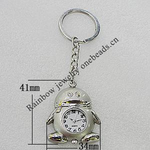 Metal Alloy Fashionable Waist Watch, Watch:about 41x34mm, Sold by PC