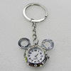 Metal Alloy Fashionable Waist Watch, Watch:about 30x36mm, Sold by PC