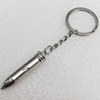 Zinc Alloy keyring Jewelry Key Chains, Pendant width:10mm, Length Approx:3.9-inch, Sold by PC