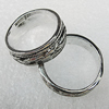 Metal Alloy Rings, Mix Style, 8mm, Sold by Box