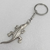 Zinc Alloy keyring Jewelry Key Chains, Pendant width:27mm, Length Approx:4.33-inch, Sold by PC