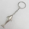 Zinc Alloy keyring Jewelry Key Chains, Pendant width:20mm, Length Approx:4.33-inch, Sold by PC