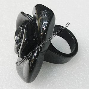 Resin Rings, Mix Style, 44mm, Sold by Box
