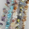 Gemstone Beads, Chips, Mix colour & mix style, 8-16mm, Hole:Approx 1mm, Sold by Group